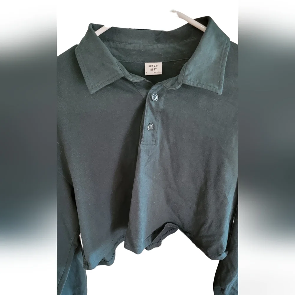 SUNDAY BEST Long Sleeve Crop Top - Picture 3 of 8